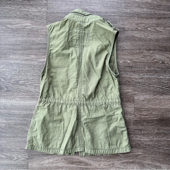 A&F 1892 Green Utility Vest - Picture 6 of 7